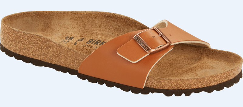 Birkenstock Ladies Madrid Ginger Brown Birko-Flor