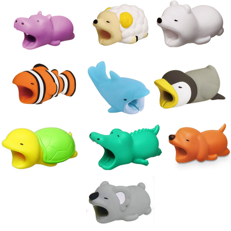 Pack of 10 Animal Bites Charging cable Protector | Buy Online in South  Africa 
