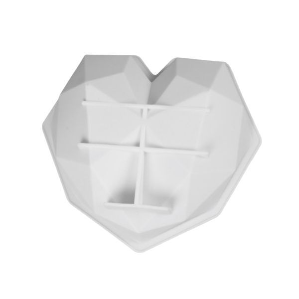 Cake/Chocolate Mold - 3D Breakable Heart (Large)