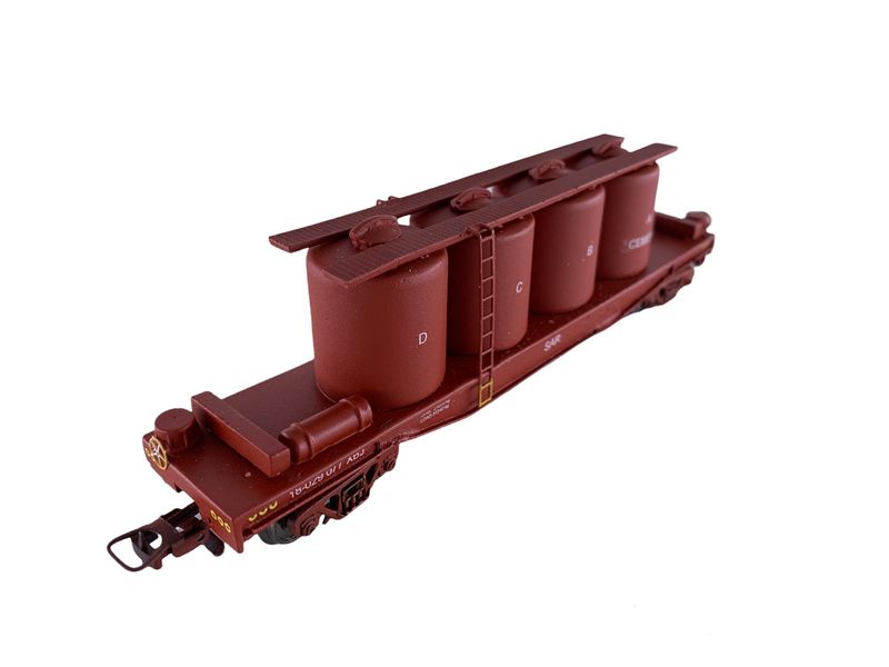 South African Model Train : SAR 4 Pot Cement Wagon (Lima Couplers)