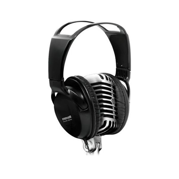 Maxell - ST-2000 Studio Full Size Headphones Black
