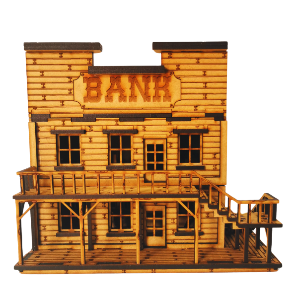 Wild West Bank DIY Build It Yourself Kit