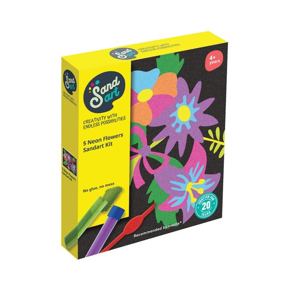 Sandart Neon Pack - Flowers