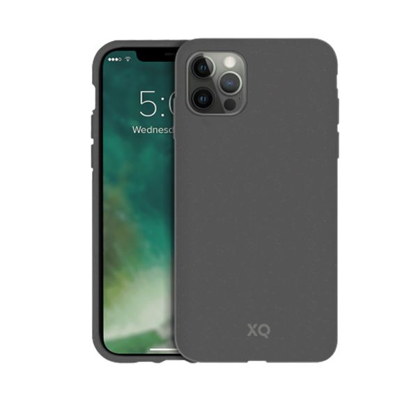 XQISIT Eco Flex Anti Bac for Apple iPhone 12 / 12 Pro - Grey