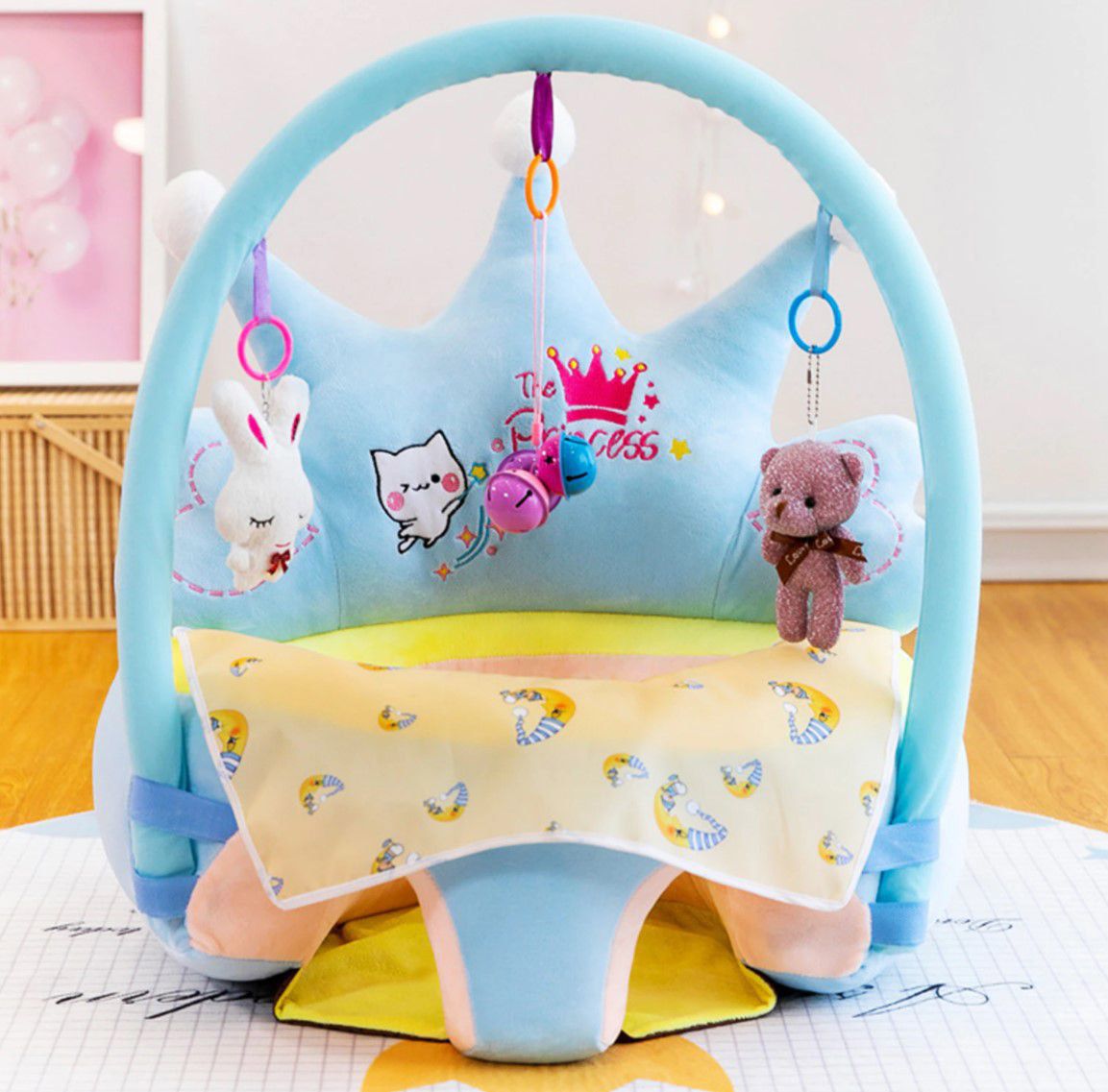 Baby Plush Chair Baby Seats Sofa with Game Pole Shop Get