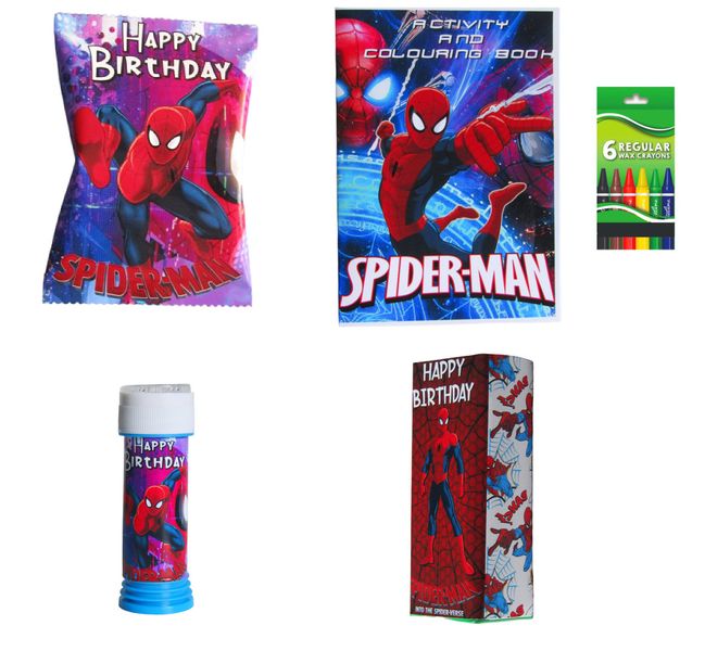 Spiderman Ultimate Party Pack Birthday Set - 6 Sets