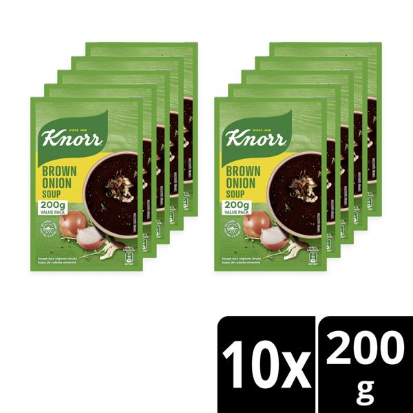 Knorr Brown Onion Thickening Soup 10x200g