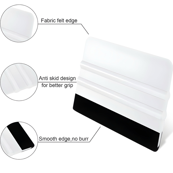 5 Piece Squeegees Ideal for Vinyl Applications, Window Tint &amp; Vehicle Wraps