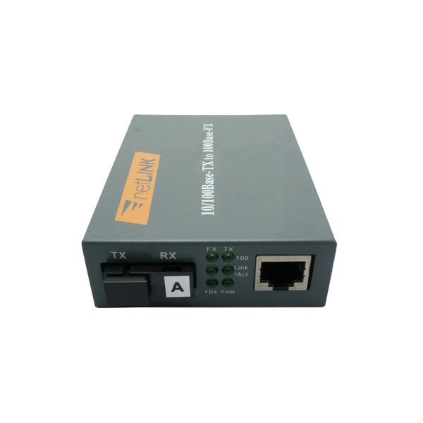 Netlink 10/100M/1000M Single-mode Fiber Optic Ethernet Media Converter