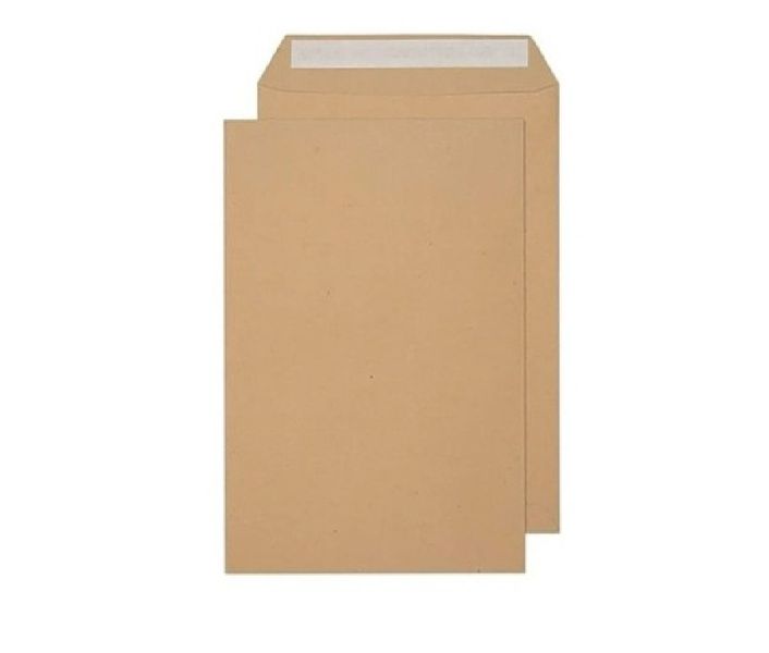 200 Pack A5 Brown Kraft Envelopes Peel And Seal image
