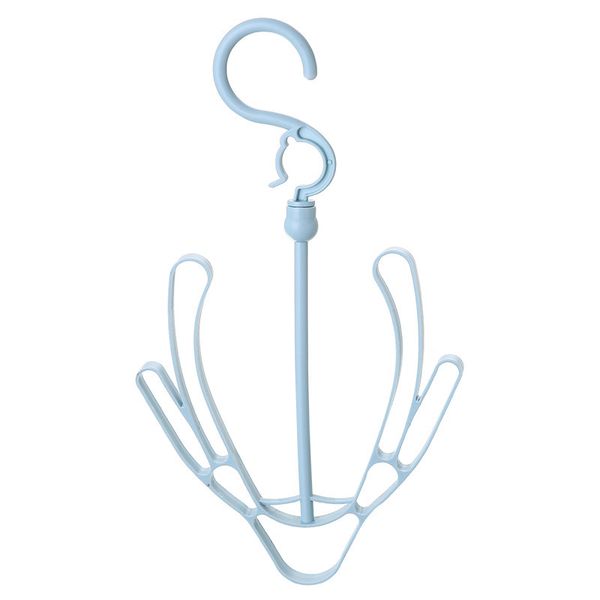 Double Hook Balcony Shoe Drying Rack Multifunctional Rack For Hanging