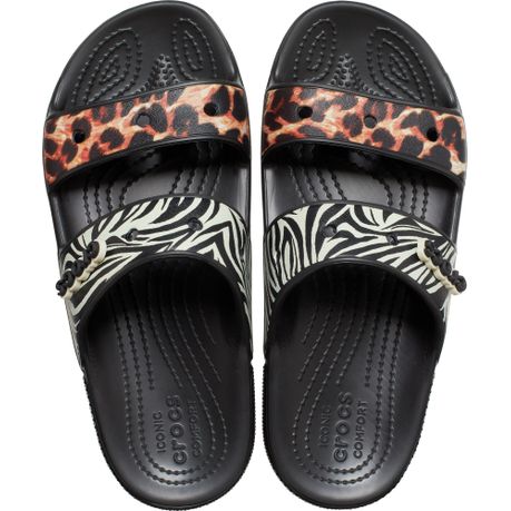 Classic Crocs Animal Remix Sandal Black/Multi | Buy Online in South Africa  