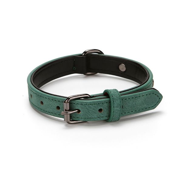 Suede Leather Dog Collar