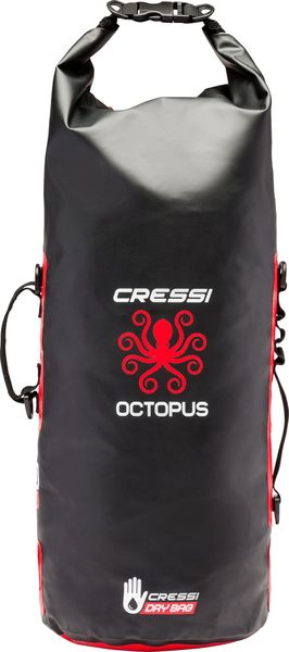 Cressi Octopus Dry Backpack - Lightweight Multi-Purpose Waterproof Bag