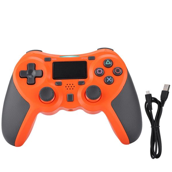 Orange BT Controller Compatible with PS4
