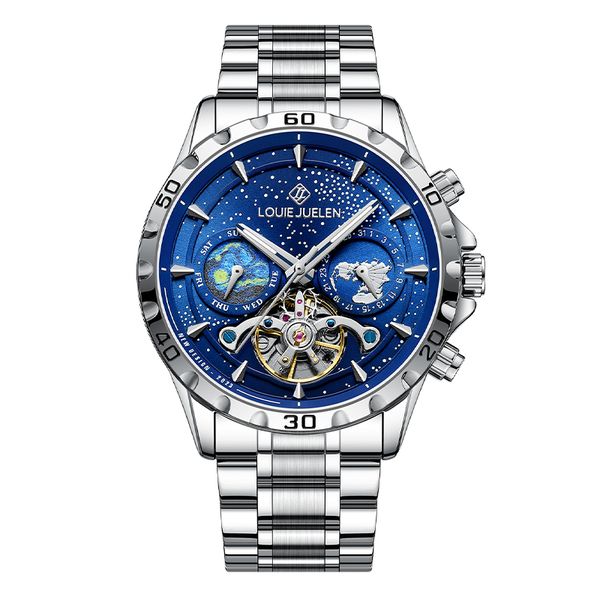 Silver-Blue Metal Formal, Leisure