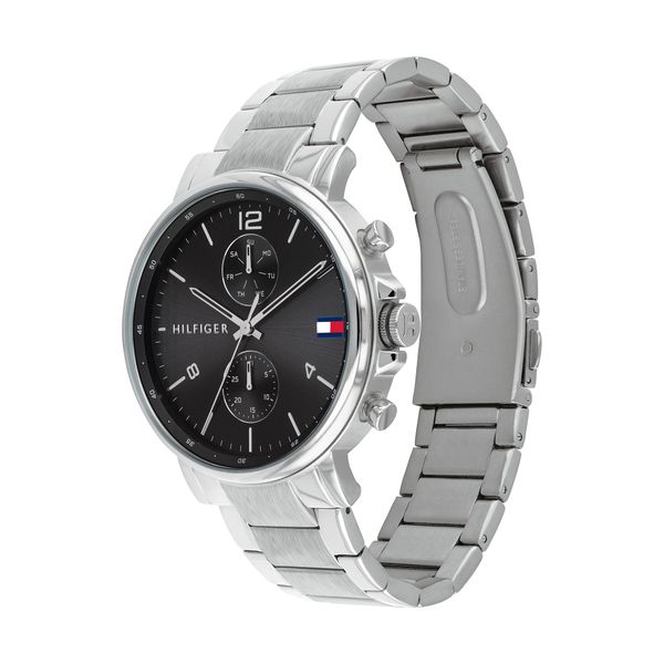 Tommy Hilfiger - Daniel - Black Sunray Dial with Stainless Steel Bracelet