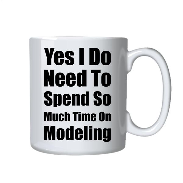 Modeling Coffee Mug - Best Model Funny Novelty Gift Idea