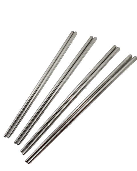 Chopsticks Stainless steel, 4 pairs
