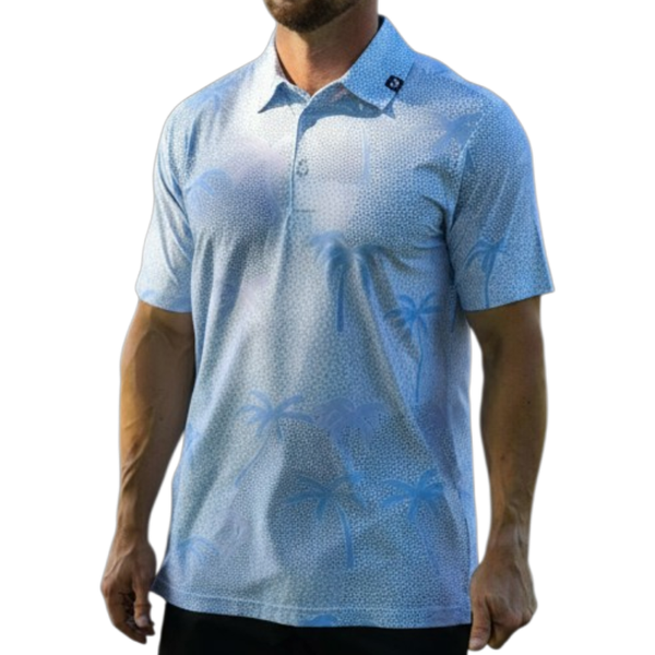 CA Airdry Golf Shirt - Palm Breeze