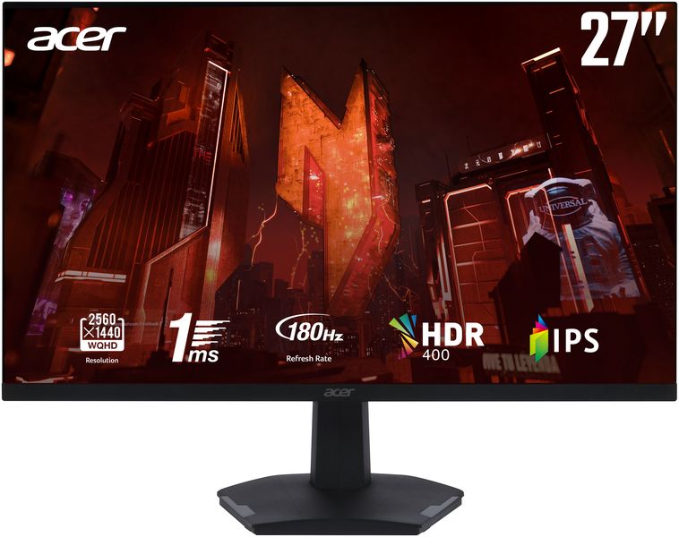 Acer Nitro MG27X5Q 27" WQHD IPS 180Hz 1ms Freesync HDR Gaming Monitor
