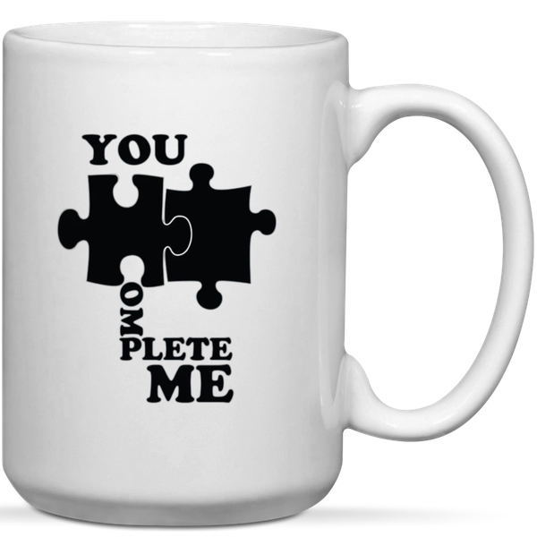 You Complete Me Anniversary Valentine Gift Mug