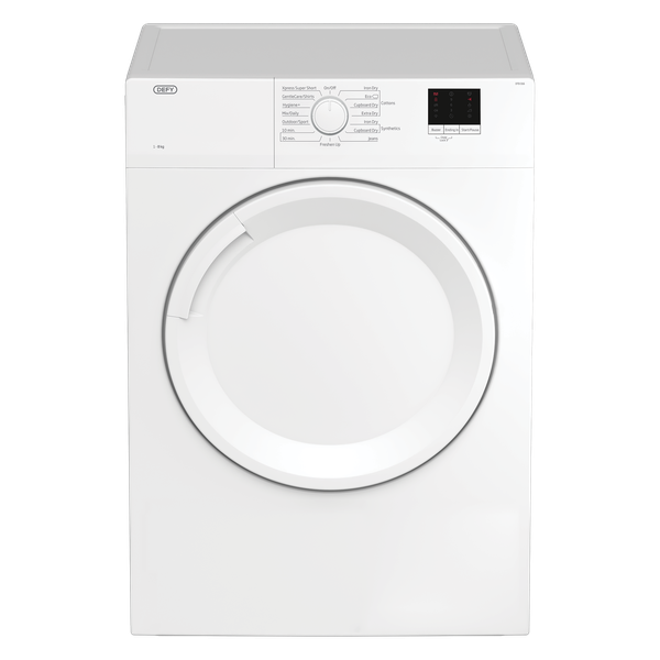 Defy 8Kg Air Vented Tumble Dryer DTD316 - White