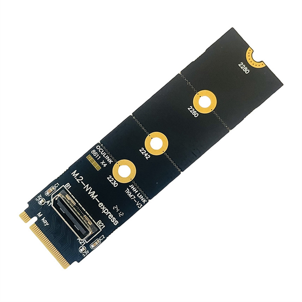for M 2 Nvme To Oculink Female Sff-8612 Adapter Pci-E X4 Adapter Card