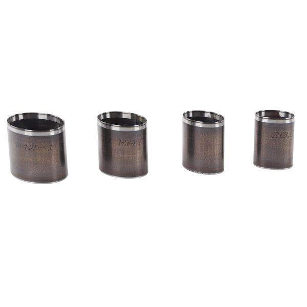 Leather Cutting Dies 4Pcs Oval Shape Alloy Steel for Craft Tools