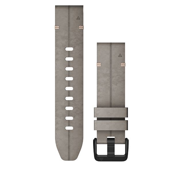 Garmin QUICKFIT 20 Shale Grey Suede Leather