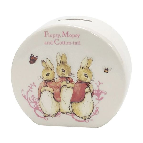 Flopsy , Mopsy &amp; Cotton-Tail Money Bank