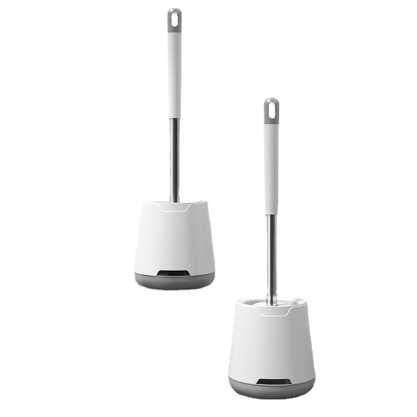 Household Toilet Long Handle Silicone Toilet Brush