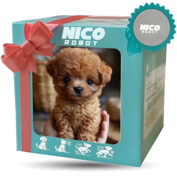 Electric Plush Toy Dog for Kids Brown 1 Unit