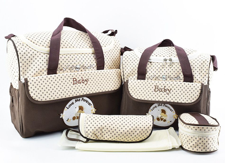 Baby Diaper Changing Bag Set Brown Buy Online in South Africa