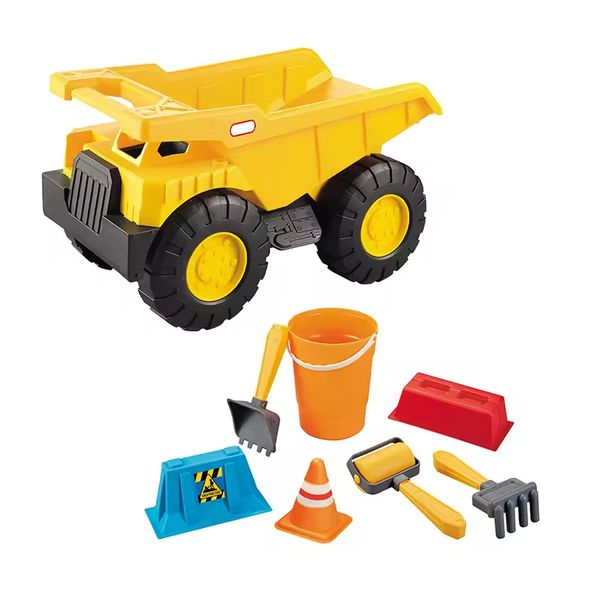 The Big Wheel Dump Truck Construction Set