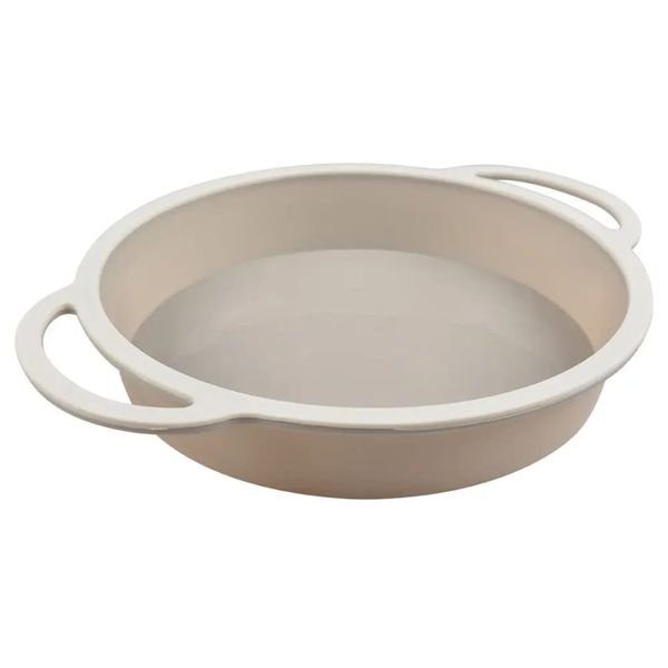 DIY Round Silicone Cake Mold Muffin Cake Tin Pan Baking Tray