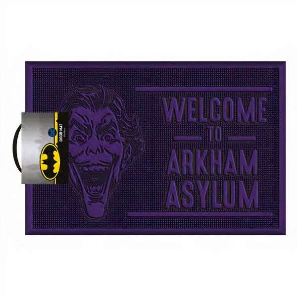 DC Comics: Joker Arkham Rubber Doormat