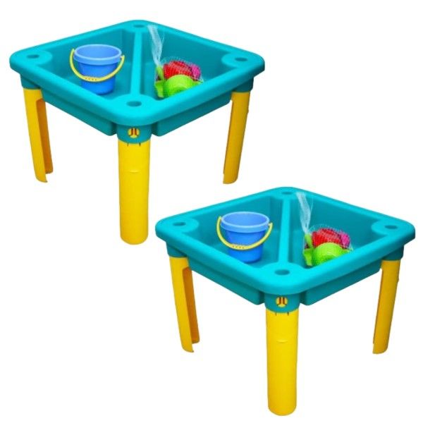 Blue Twinpack Sand And Water Table