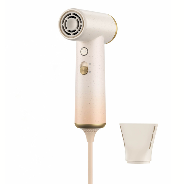COSHARE SuperMini High-Speed Hair Dryer with Styling Nozzle and Pouch