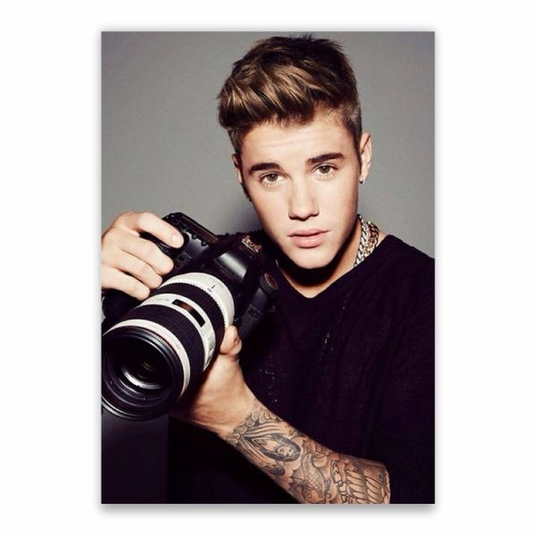 Justin Bieber Camera Poster - A1