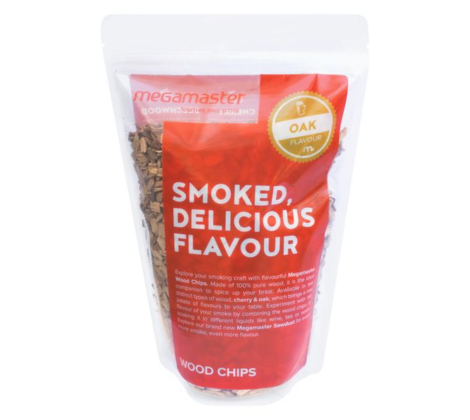 Oak Wood Smoking Chips 60 x 135 x 290 mm