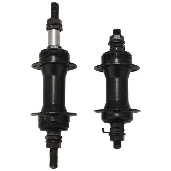 1 Pair 36 Holes Front and Rear Hubs with 6-Bolt Disc Brake for Bike