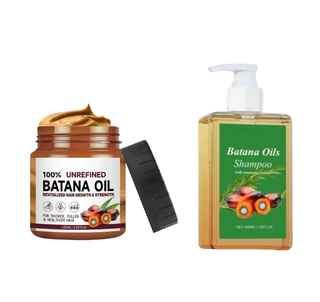 Batana Oil Hair Care Set - Butter &amp; Shampoo