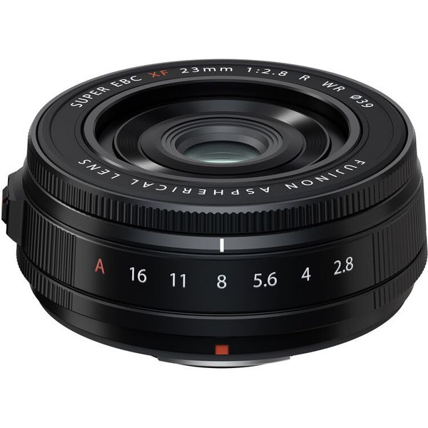 Fujifilm XF 23mm f/2.8 R WR Lens (Black)