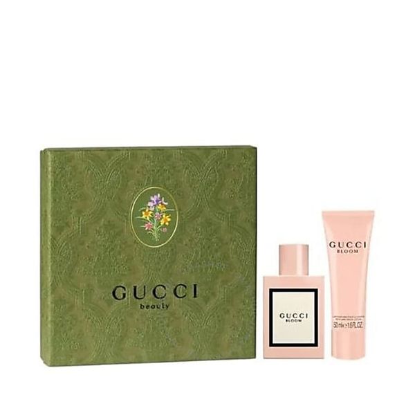 Gucci Bloom Gift set 50ml Eau de Parfum and Body Lotion (Parallel Import)
