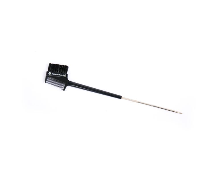 Rat-Tail Comb with Edge Brush
