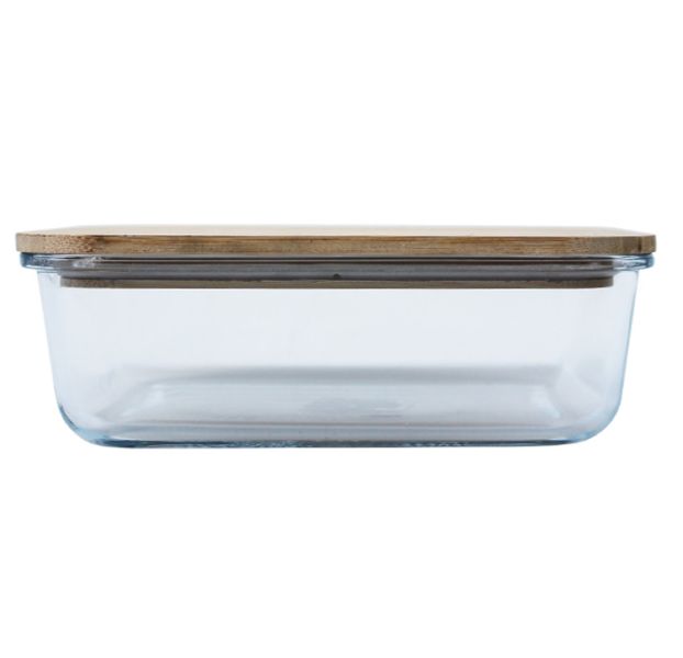 MC - Rectangula Glass Lunch Box