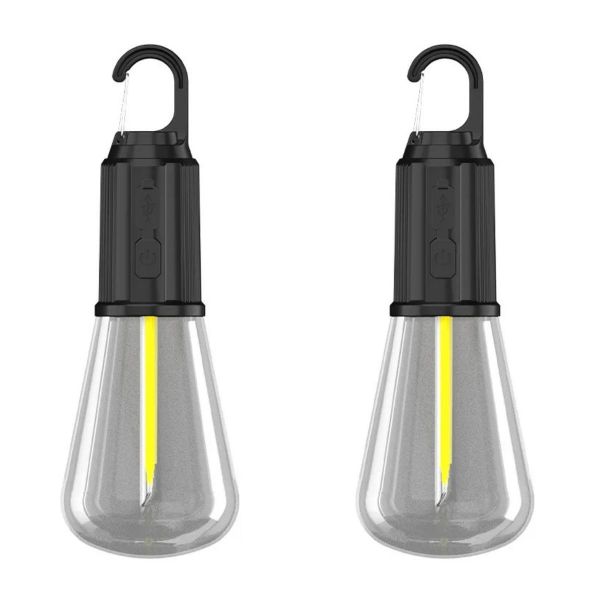 Camping light LED resistent with spring buckle pack of 4- T03