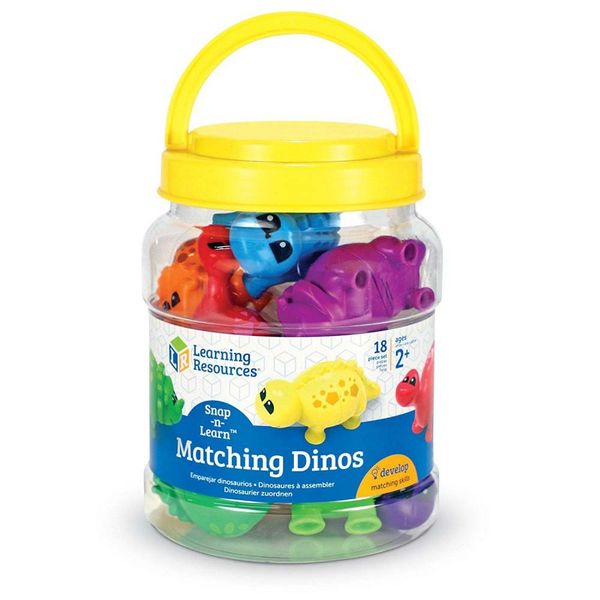 Learning Resources Snap-n-Learn Matching Dinos