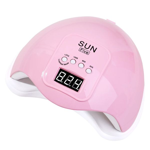 48W SUN Five Nail Curing Drying Lamp with Infrared Sensing Auto on Function